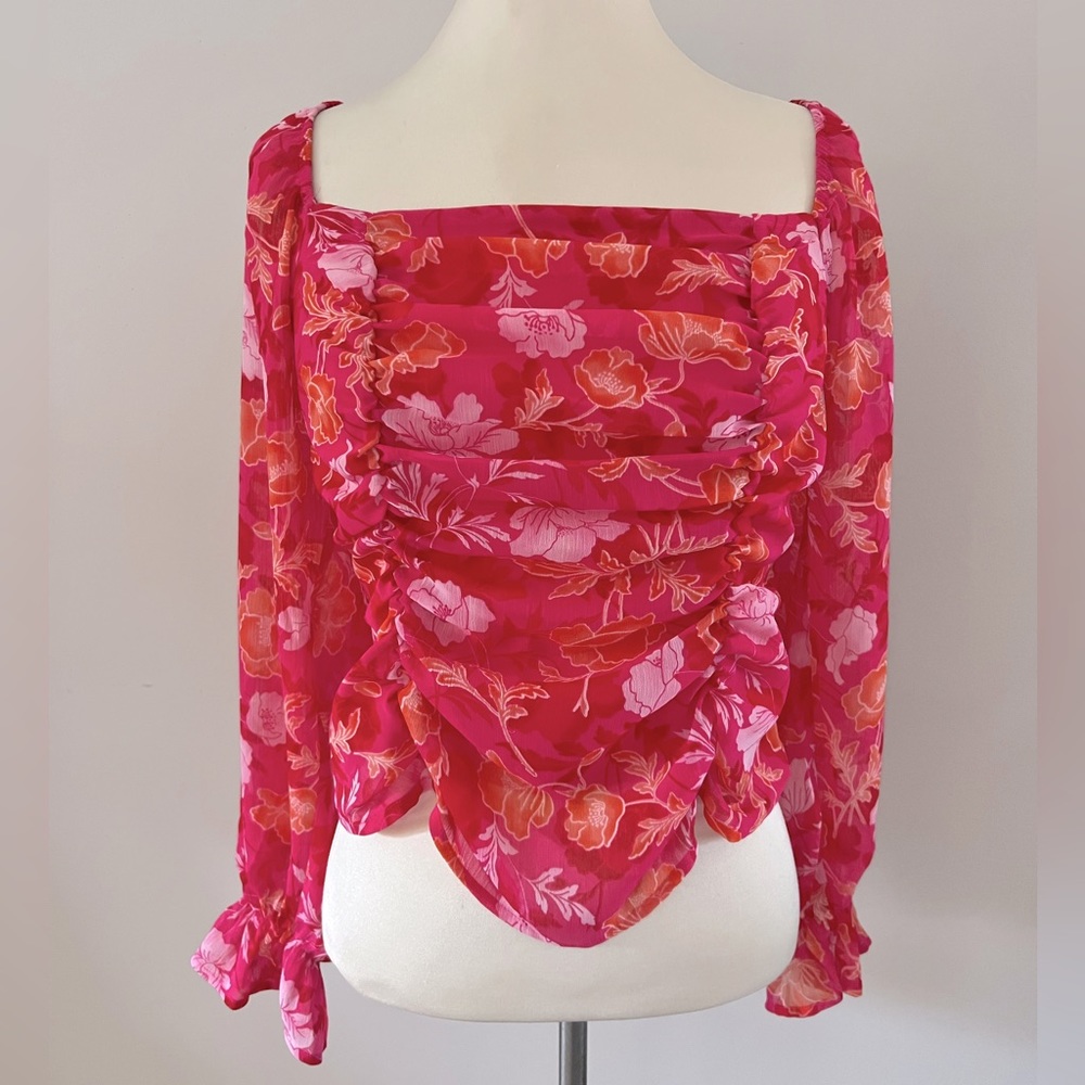 Floral Long Sleeve Top